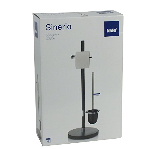 Kela 22230 Handtuchhalter, 2 Stangen, Rostfrei, Metall, 92,5 cm Höhe, Sinerio, Anthrazit - 4