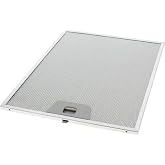 EHLA Filtre 25,3 X 30 Davlumbaz Filtre Seti - 2 Adet Tek Tırnak (Al&uuml;minyum) | Alt Kenar &Ccedil;ift Tırnak