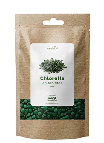 Chlorella ecológica 300 tabletas para 100 días carefood