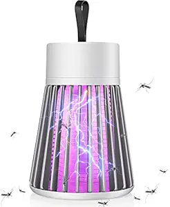 Lucario Electric Bug Zapper for Indoors | Insect, Fly, Gnat, and Mosquito Killer | USB Powered Mosquito Zapper and Fly Killer | Indoor Bug Light with Hanging Loop |