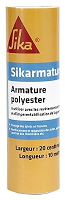 SIKA FRANCE S.A.S Armature renforcement revêtement souple SIKA Sikarmature L.0.2 x l.0.05 m 30g/m²