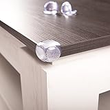 KIDUKU® Kantenschutz Kinderschutz Eckenschützer Kindersicherung Schutzpolster Tischkantenschutz Stoßschutz, 12 Stück, silikon, transparent - 3