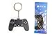 Produktbild sony-dual PlayStation family mark DUALSHOCK (R) 4 Rubber Key Chain BLACK