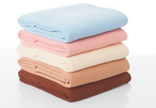 Snuggle Ups Fleece Blankets, Cream, Single