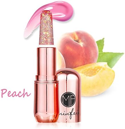 Kybbe Starry Crystal Diamond Temperature Change Fruit Flavor Jelly Lipstick Summer Waterproof Lipstick