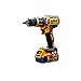 Produktbild Dewalt XR Li Ion Combi-Bohrer 18 Volt Plus 2 Batterien 1 x 5,0 Ah & 1 x 4,0 Ah Li Ion xms17combi