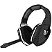 Produktbild HUHD Gaming Headset PS4 Digitales Wireless Kabelloses Kopfhörer Hesdphone für Playstation 3 4 PS4 PS3 XBox one xbox 360 xbox 1 TV PC mit LED Effekt Abnehmbares Mikrofon Revolution Optisches Kabel 3,5mm Stereo USB Hafen (Schwarz)