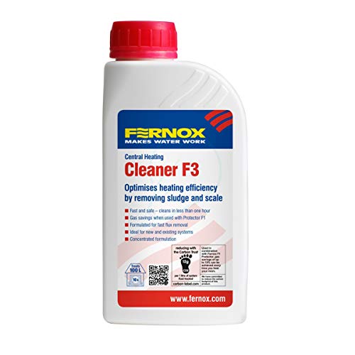 Calefacción de limpiador líquido Fernox 500 ml Clea tanto F3