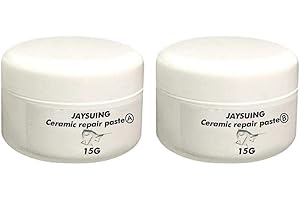 NONE BRAND Ceramic Repair Paste, Tub Tile Repair Kit Porcelain Crack Chip Ceramic Floor Repairing Cream Paste, Powerful Repair Kit For Glass, Plastic, Stone, Hard Plastics