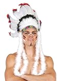 prachtvoller Indianer Feder Kopfschmuck für Erwachsene