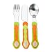 Vital Baby Stainless Steel Cutlery Set (Orange)