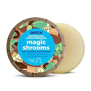 The Switch Fix - Rehydrating Conditioner Bar For Dry Hair | Magic Shrooms - 50g