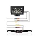 Produktbild 4.3" TFT LCD Monitor Car Rear View Reverse Back Up Camera Wired Kit Night Vision