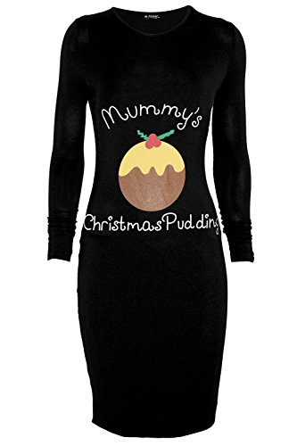 white christmas dresses Christmas Pudding Bodysuit & Bonnet | Christmas Baby Outfits main image 0