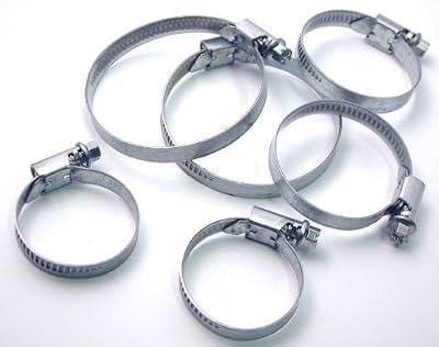 Cartec 212023 6 Colliers de Serrage 25-70 mm