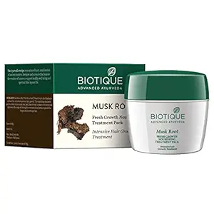 Biotique Bio Musk Root Fresh Growth Nourishing Treatment, 230g