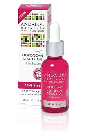 Andalou Naturals, Moroccan Beauty Oil, 1000 Roses, Sensitive, 1 fl oz (30 ml)