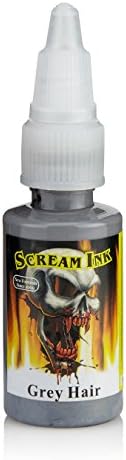 Scream 2 Tattoo Ink - Grey Hair - 1oz/30ml - New Formula - Permanent Tattoo Ink