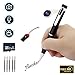 Price comparison product image Hidden camera pen spy cameras 1080p surveillance camera,motion detection free 32GB micro SD built-in and 5 inks, voice and image executive multifunction security camera