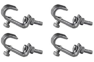4 x Eurolite TH-16 16mm Truss Clamp Hook Clamp Lightbridge Light Bridge Rigging