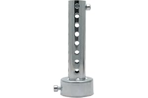 Baceyong - Silenciador de escape universal para moto DB Killer 48mm, color plateado