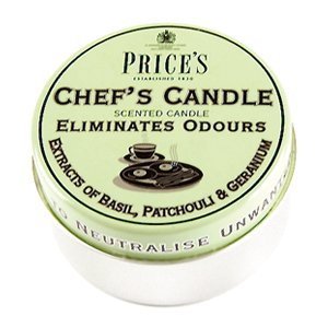 Prices Chefs Candle in Tub - Eliminates Odour Cooking Cooks Kitchen - TRIPLE PACK by Prices