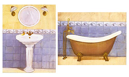 Dcine Tableaux de Bain sur Bois