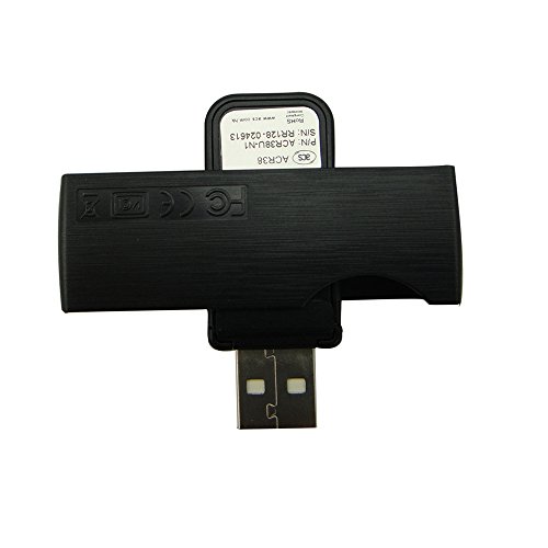 KKmoon Tragbare Smartcard USB-ACR38U-N1 CAC gemeinsamen Zugang Reader Writer ID SCM Smart Kartenfaltung - 4