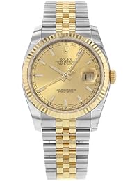 Rolex Datejust 116233 CHSJ Steel & 18K Yellow Gold Automatic Men's Watch