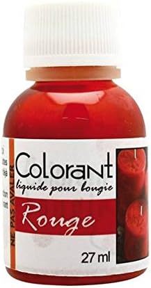 Candle Holder – 27 ml – Liquid Colorant Red – DTM