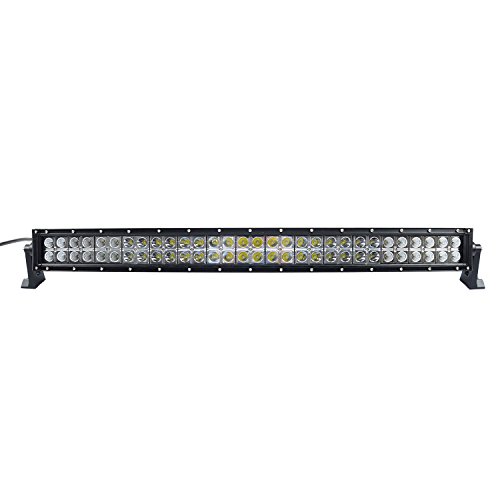 KAWELL Led Barra Offroad 180W Faro Antiniebla LED Luz de Trabajo tractor Luz Lámpara Foco Curvado Barra para Quad Camión Barco
