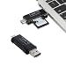 Produktbild KRS - CR-S - 3 in 1 , OTG Micro SD Kartenleser USB , USB-C Typ-C,USB Micro - SuperSpeed Memory Card Reader USB Kartenlesegerät für Micro SD/SDXC TF kompatibel mit dem neuen MacBook, OnePlus 2, Nexus 5X, Nexus 6P, ChromeBook Honor 8 Pixel, Nokia N1 Tablet Honor 8 Apple neue MacBook 12 Zoll, Google Chromebook Pixel, ZUK Z1, Mi 4C, Nokia N1, Nexus 5X Nexus 6P, Microsoft Lumia 950 950XL und weitere