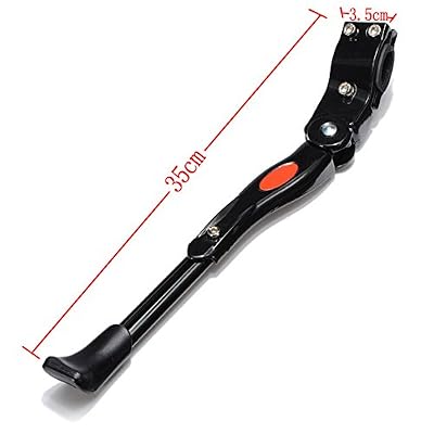 DcolorReglable Bike Side Kick Kit Bequille stand VTT Route Velo de montagne Cyclisme - Noir