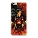 Produktbild Finoo Hülle kompatibel für iPhone XS - Marvel Handyhülle mit Motiv und Optimalen Schutz TPU Silikon Tasche Case Cover Schutzhülle - Iron Man V1