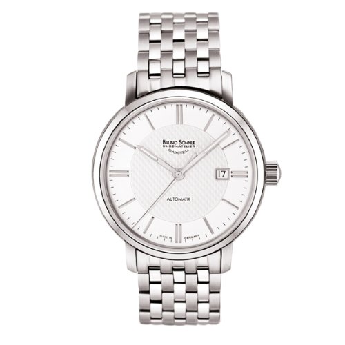 Bruno Shnle Herren-Armbanduhr XL Corpus II Analog Automatik Edelstahl 17-12097-242 Bruno Shnle Herren-Armbanduhr XL Corpus II Analog Automatik Edelstahl 17-12097-242