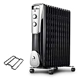 3 termostatos termofijados y ajustables-1000W / 1500W / 2500W opcionales o un controlador de temperatura ajustable para ajustar la temperatura ideal de la habitación.