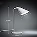 Produktbild PEIWENIN-Amerikanischen Stil Schlafzimmer Nachttisch Lampe Schreibtisch Lernen Schreibtisch Lampe kreative einfache Leselampe faltbar, weiß T6161