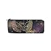 Produktbild Ahomy Federmäppchen Phoenix Bird Star Sky Reißverschluss Bleistifttasche für Teenager Mädchen und Jungen, Reise-Make-up-Tasche für Frauen