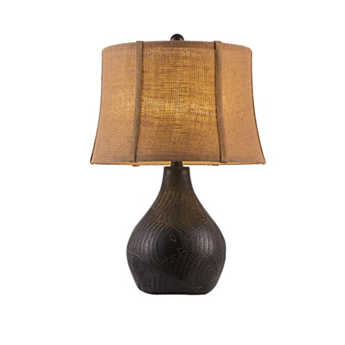Preisvergleich Produktbild JD Amerikanische Tischlampe, retro Schlafzimmer Nachttischlampe, klassische Kunst Lampe, E27 Lampe (größe : S)