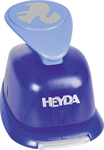 HEYDA Motiv-Locher Eichhˆrnchen, gro , Farbe: blau VE = 1 - 3
