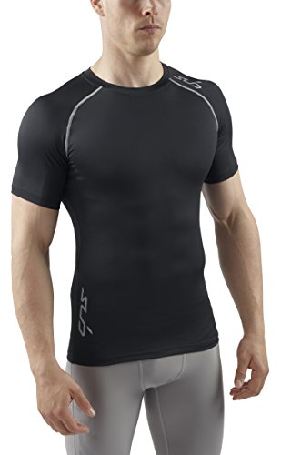 Sub Sports Herren Longsleeve, Stay Cool-Technologie, bleibt kühl, semi Kompression, kurzärmlig