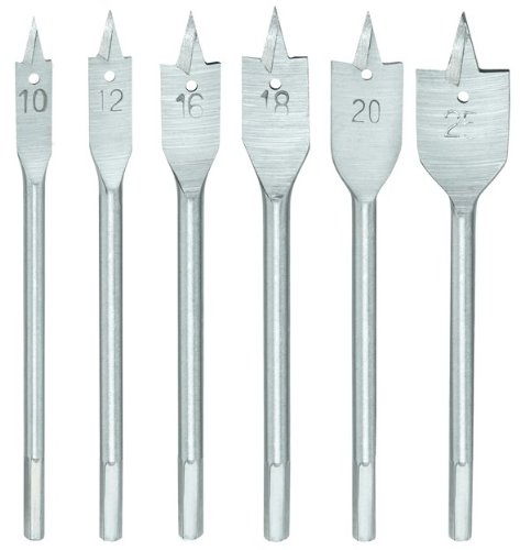 CON:P BP302306 Flachfräsbohrersatz 6-teilig