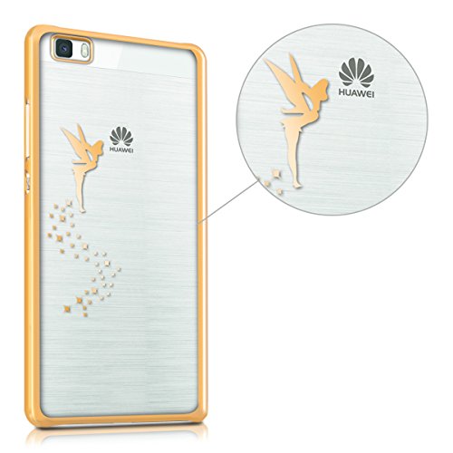 kwmobile Elegante y ligera funda Crystal Case Dise o Hada para Huawei P8 Lite 2015 en dorado transparente reviews kwmobile Elegante y ligera funda Crystal Case Dise o Hada para Huawei P8 Lite 2015 en dorado transparente