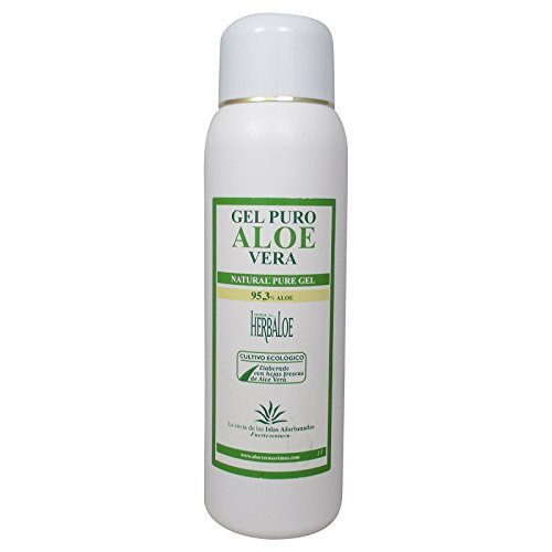 Preisvergleich Produktbild Aloe Vera Gel 95,3% HERBALOE 1000 ml von SAVIMAX Fuerteventura