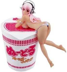 Super Sonico Silver Noodle Stopper Figure
