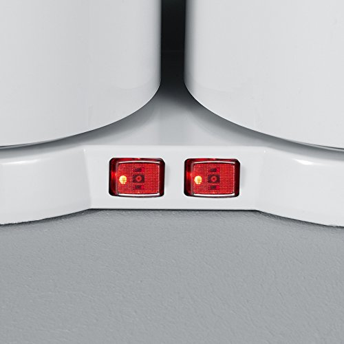 Severin KA 5827 Duo-Kaffeeautomat mit Thermokannen, weiß - 5