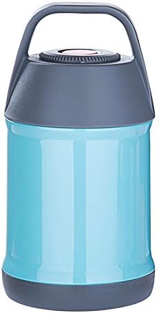 CWAIXX Beaker pot stew stew stuffy beaker Students of stainless steel insulated lunch box cooler Burning smoldering pot stew , Blue 450ML