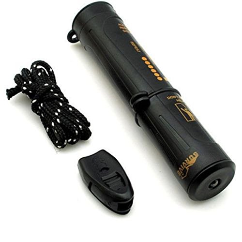 1 Set 10 in 1 LED Camping Emergency Rescue Armee-Ausrüstung Multi Tool-Feuer-Starter-Feuerzeug-Survival Kit - 3