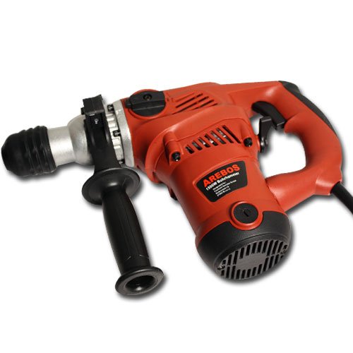 Arebos® Bohrhammer Schlagbohrmaschine Meisselhammer Schlagbohrer 1500 W inkl. Koffer - 3