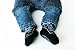 Baby Emporio-Baby Boy Tights-with Shoe-Look-Anti-slip Soles-Cotton-Gift Pouch